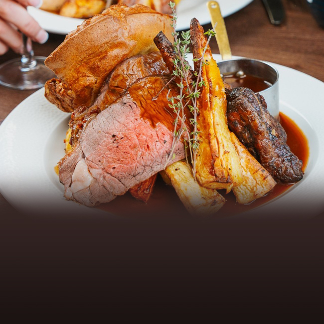 Sunday menu at The Plough Inn
