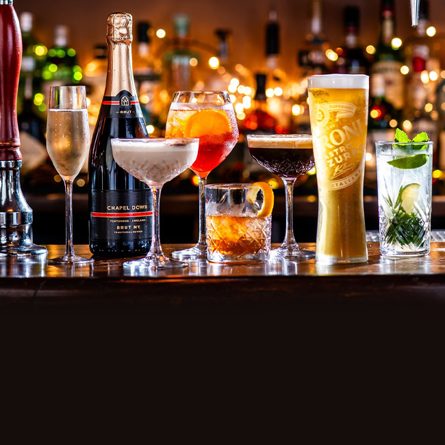 Wine & Drinks menu at The Plough Inn