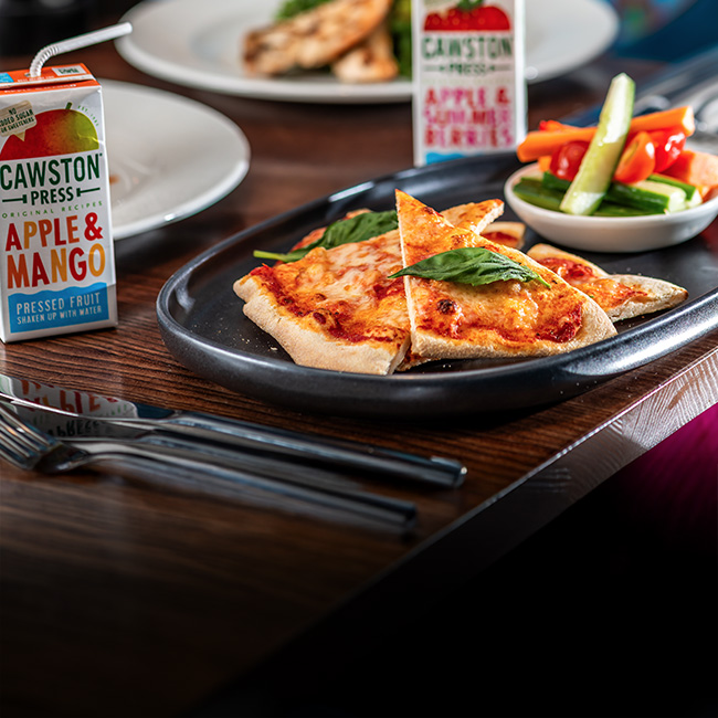 Children's menu at The Plough Inn