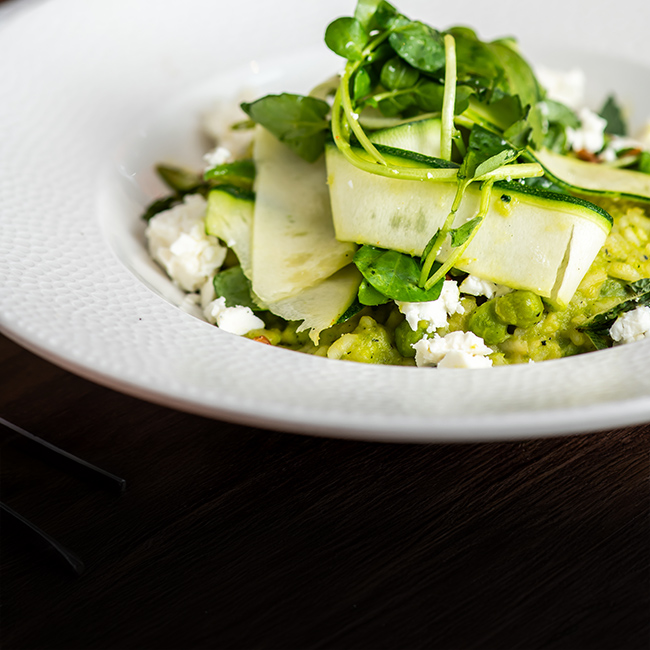 Vegan menu at The Plough Inn